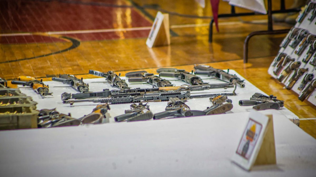 dia internacional de destruccion de armas de fuego y desarme voluntario 2026 rifle