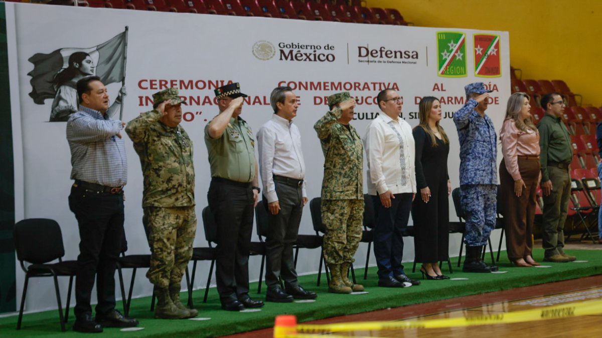 dia internacional de destruccion de armas de fuego y desarme voluntario 2026 saludo