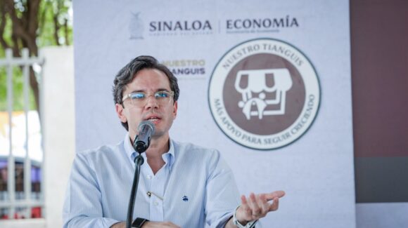 Buscará Diego Aguerrebere reunirse con todos los sectores empresariales, desde tianguistas hasta grandes empresas en Culiacán