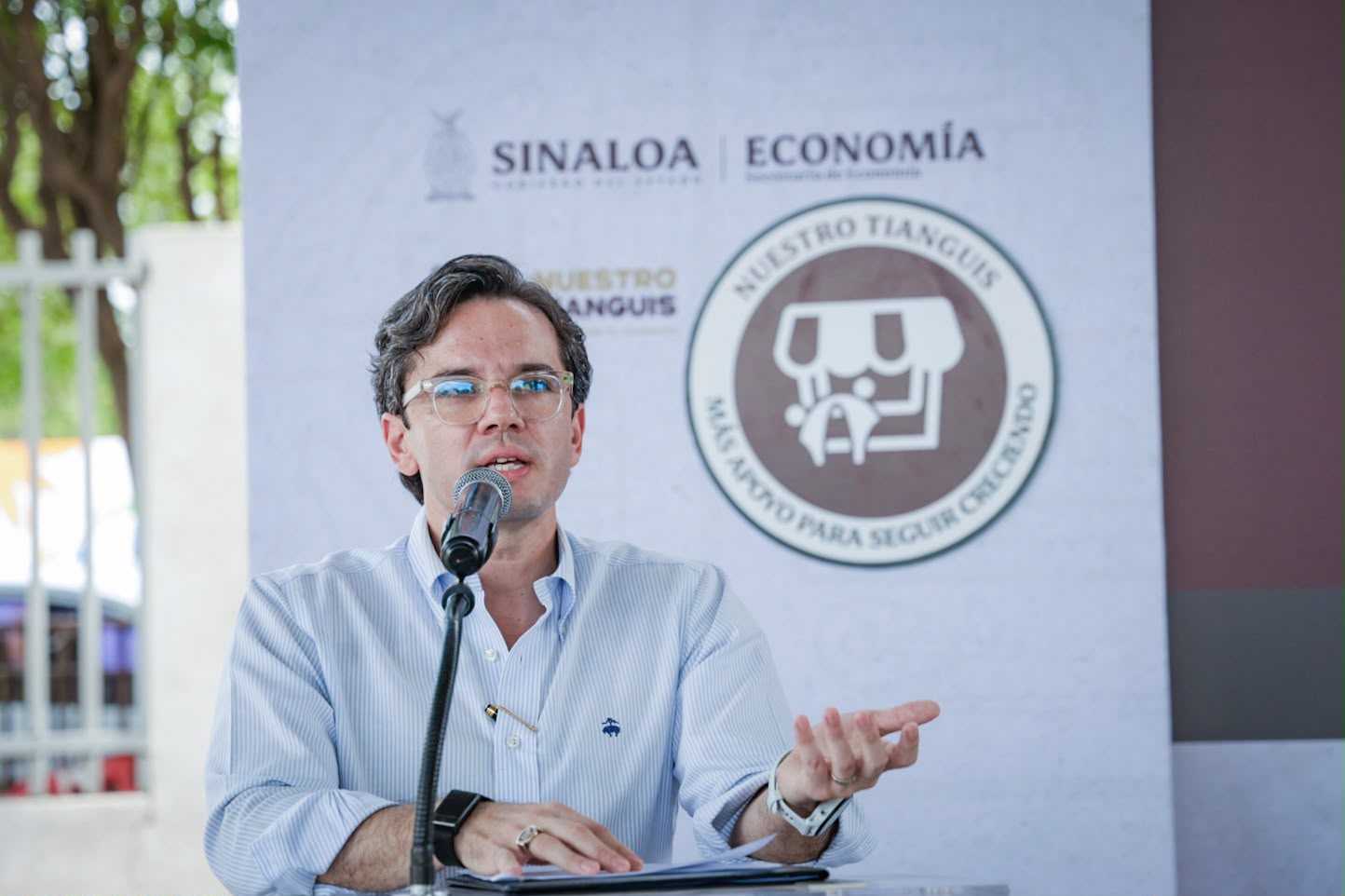 Secretario de Economía de Sinaloa, Diego Aguerrebere