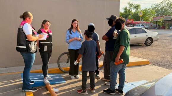 Intensifica DIF Ahome recorridos de atención a niños de la calle durante el verano