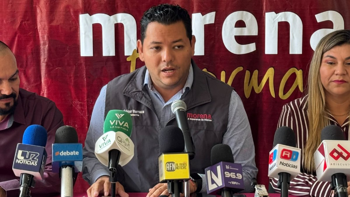 dirigente del comite ejecutivo estatal de morena edgar barraza