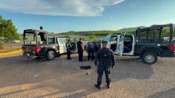 ¡No hubo muertos! Solo vehículos ponchados dejó la persecución al norte de Culiacán, Sinaloa