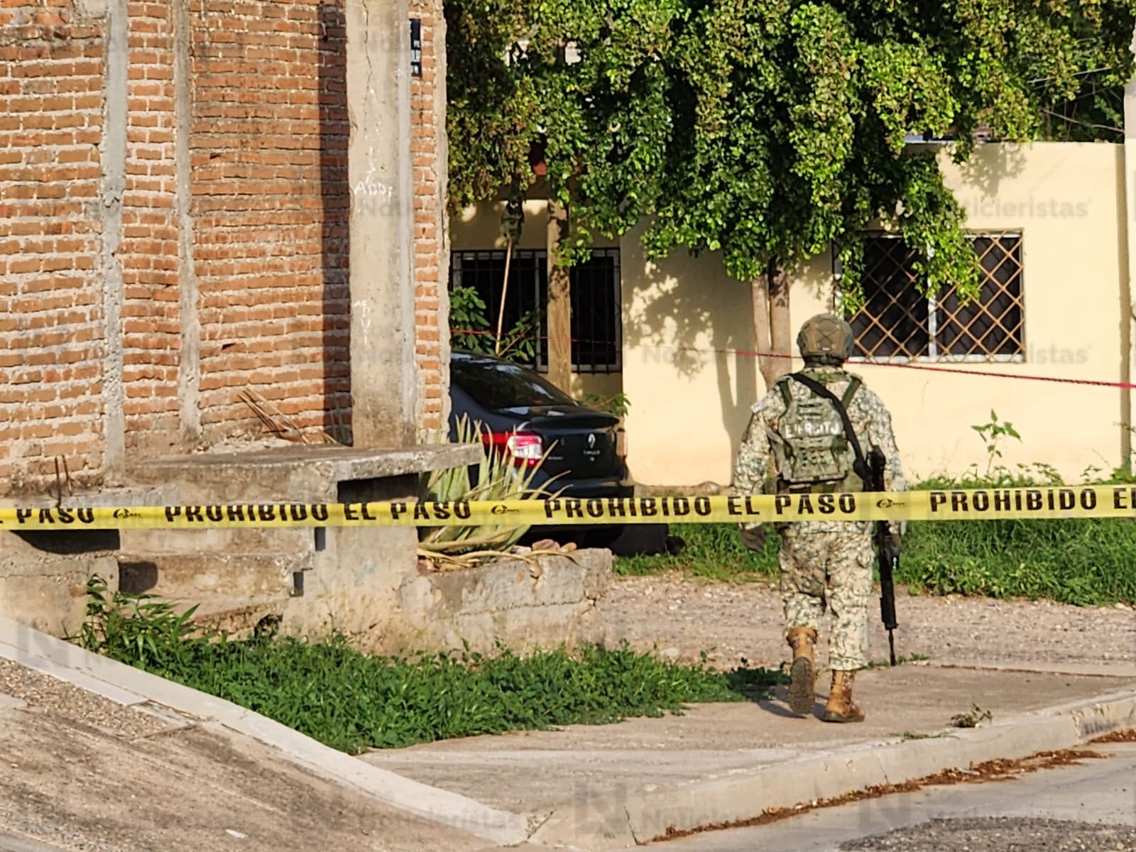 Hombre ejecutado en la Col. Aquiles Serdán, en Culiacán
