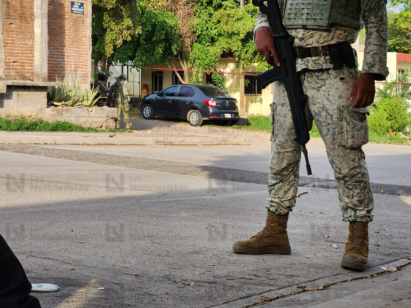 Hombre ejecutado en la Col. Aquiles Serdán, en Culiacán