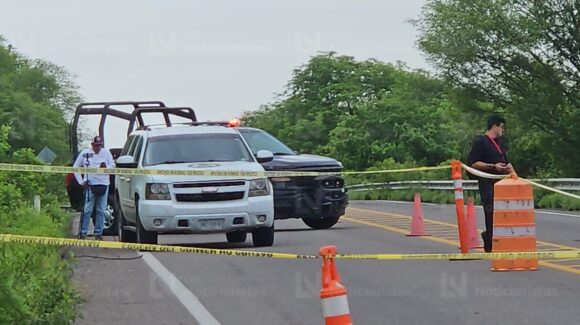 Ejecutado y esposado encuentran a un hombre cerca de La Campana, al norte de Culiacán, Sinaloa