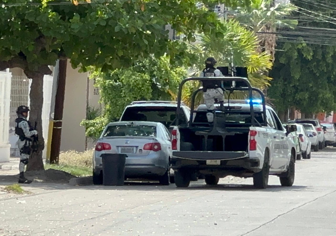 Ejército y Guardia Nacional mantienen vigilancia en la FGR de Los Mochis