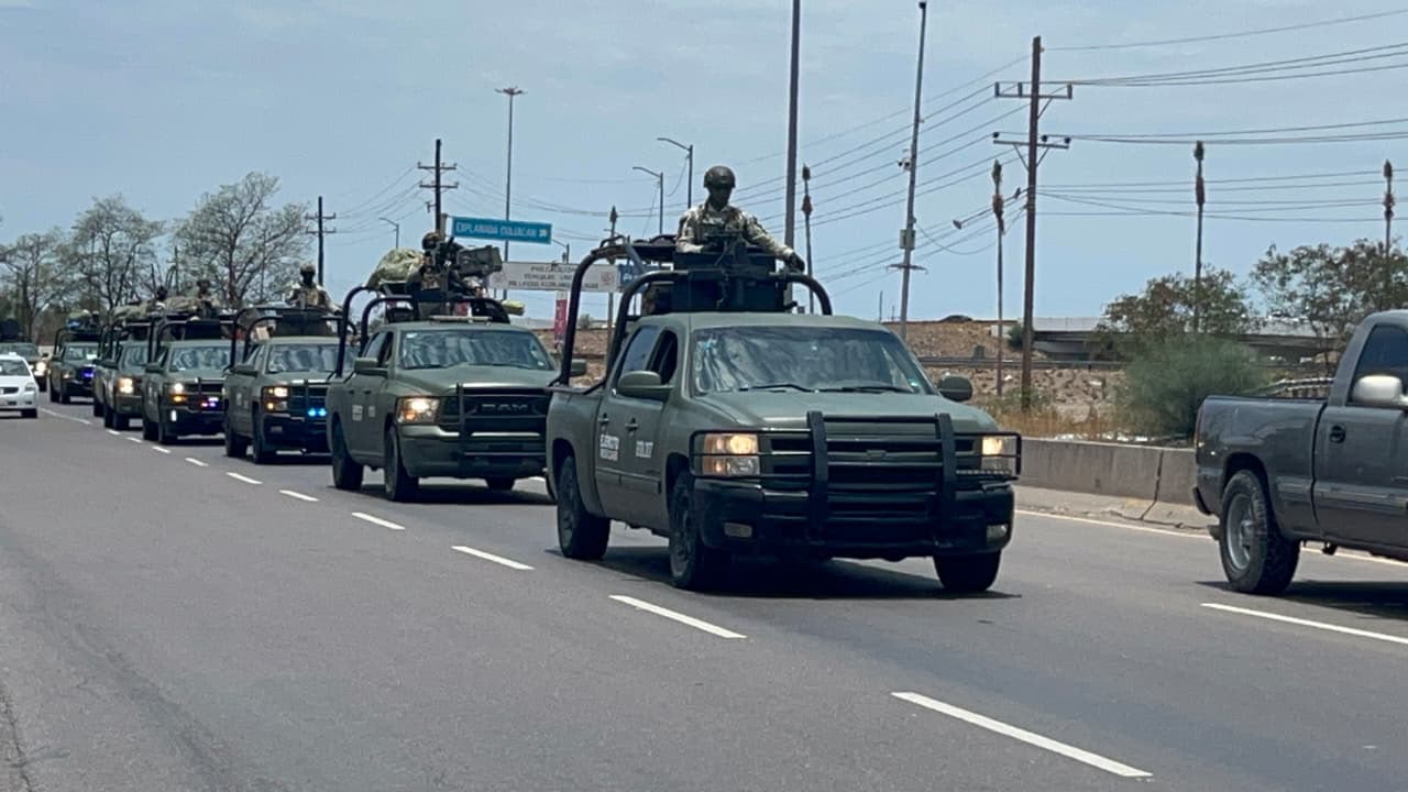 Llegan 900 nuevos elementos del Ejército a Culiacán