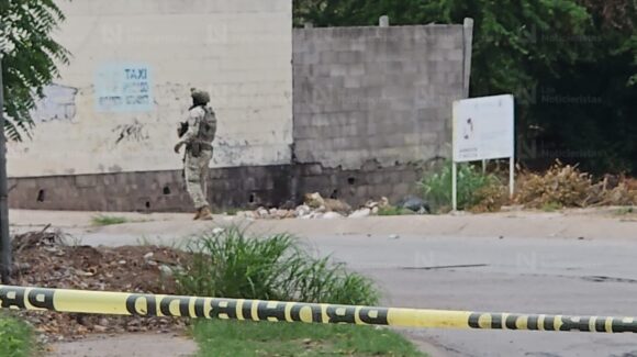 Emplayado y asesinado hallan a un hombre cerca de secundaria en Villa Bonita de Culiacán, Sinaloa