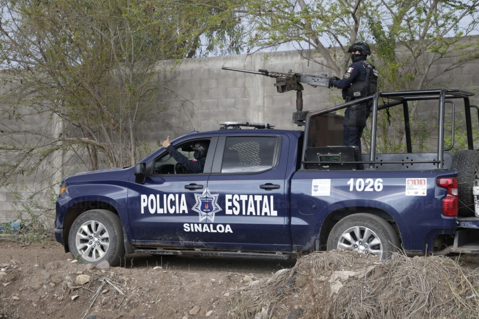 Enfrentamiento entre marinos y civiles armados en El Diez, Culiacán