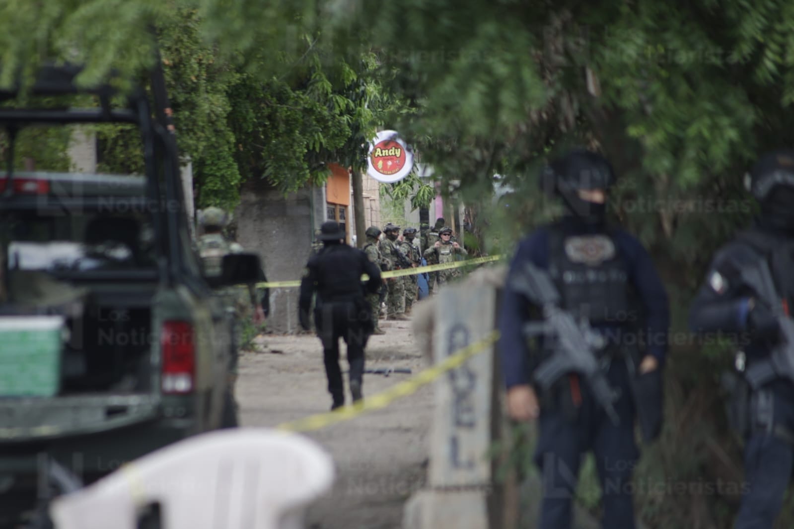 Enfrentamiento entre marinos y civiles armados en El Diez, Culiacán