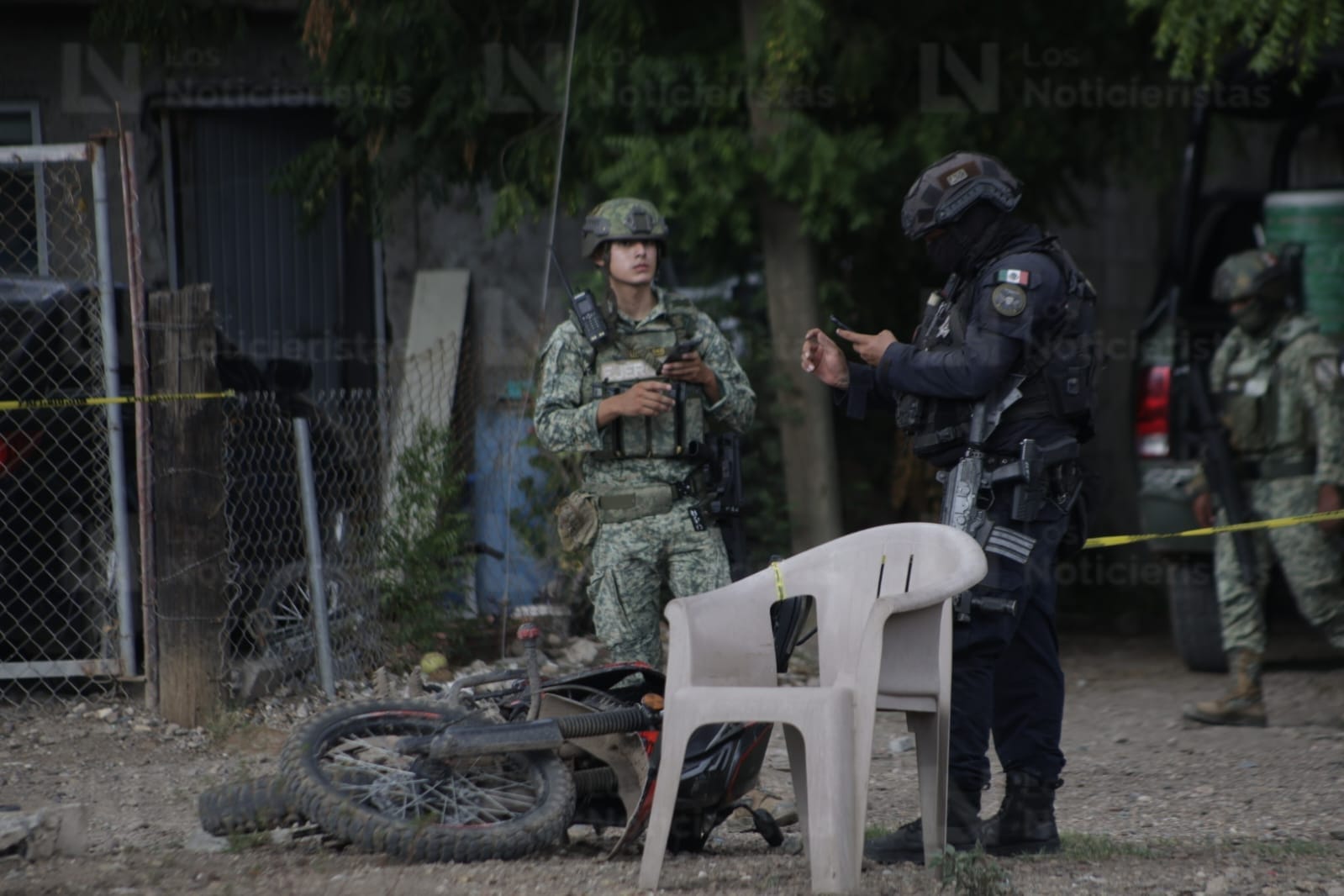 Enfrentamiento entre marinos y civiles armados en El Diez, Culiacán