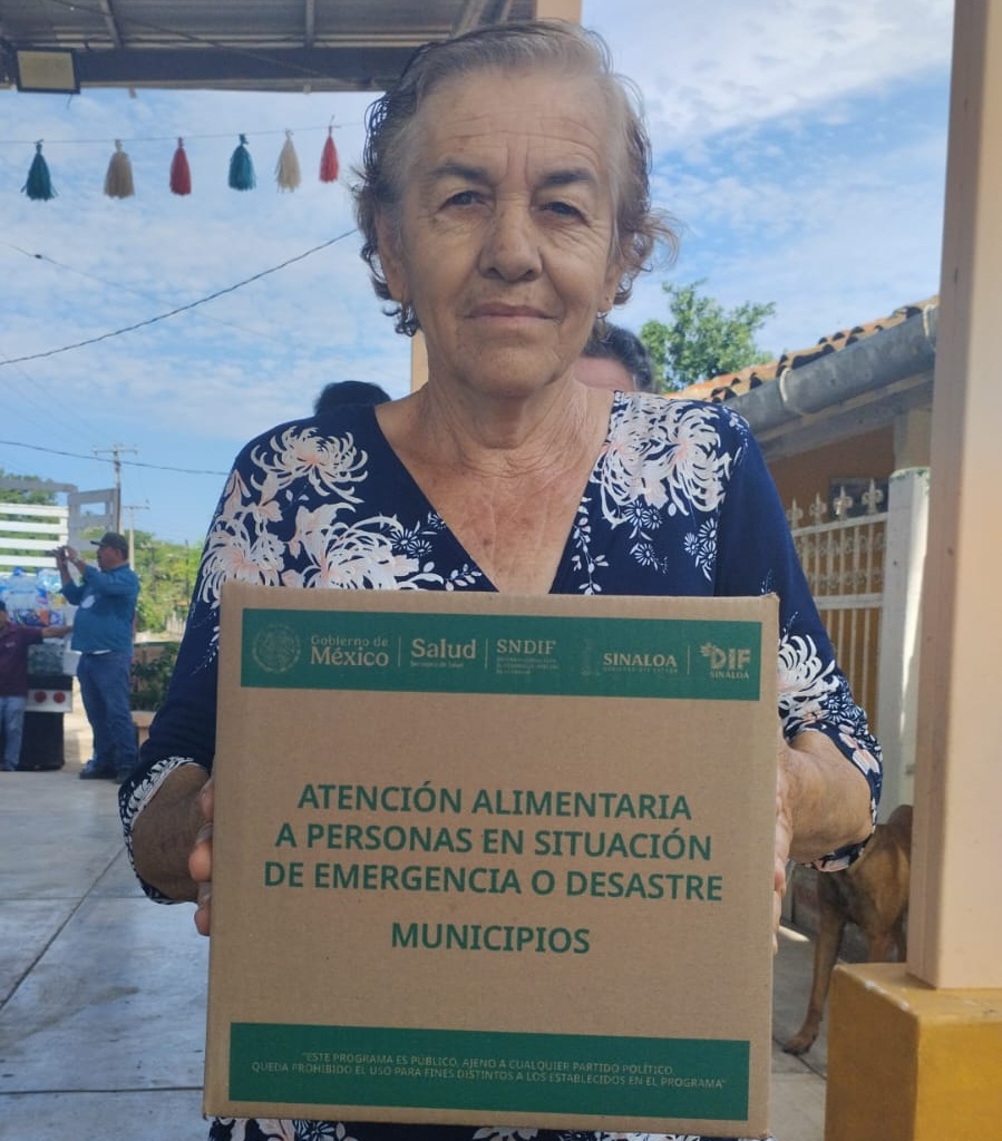 Entregan apoyos a población vulnerable en la zona rural de Mazatlán
