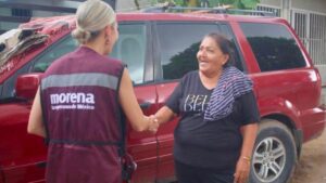 estrella palacios en culiacan casa por casa saludo