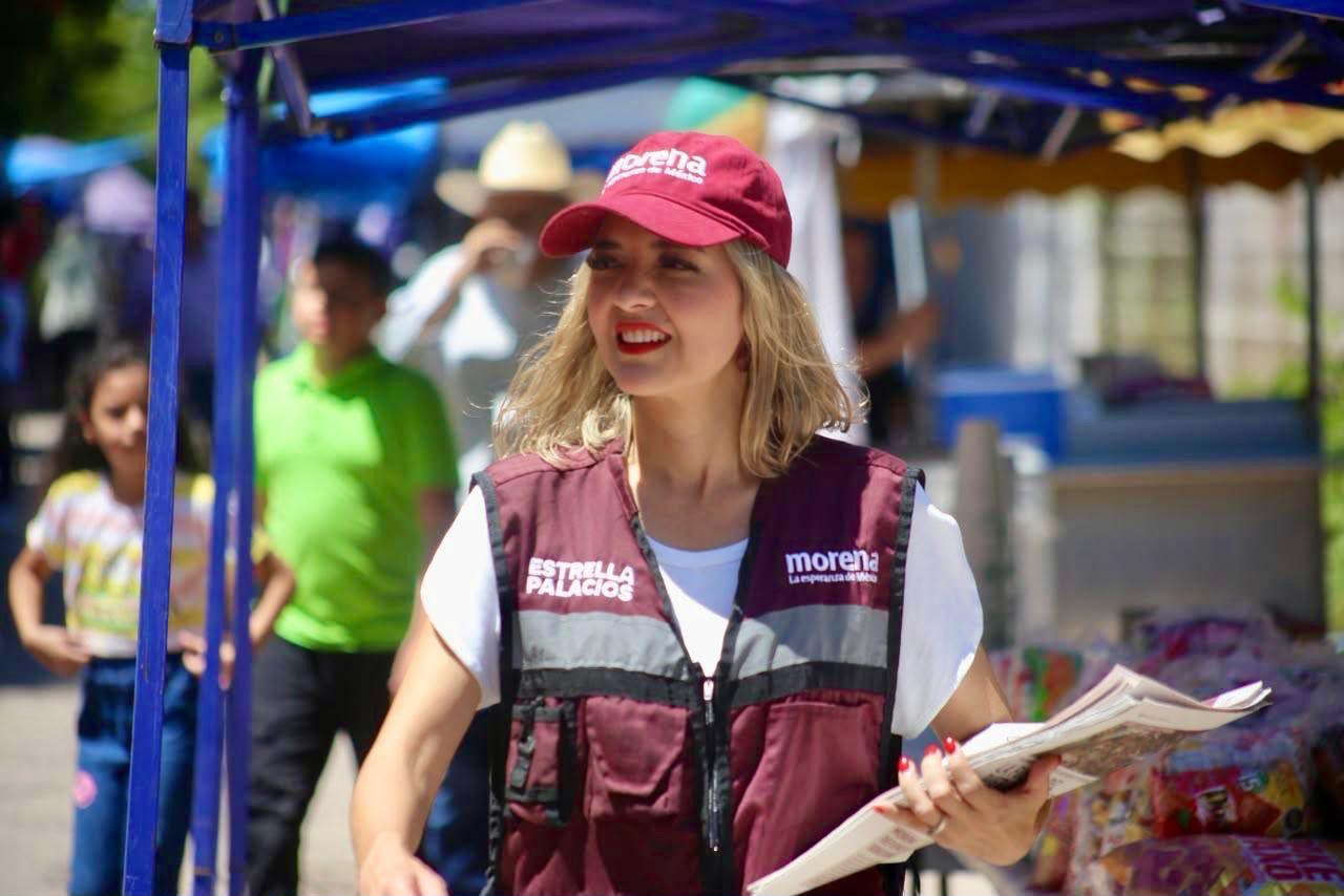 Estrella Palacios recorre Ahome