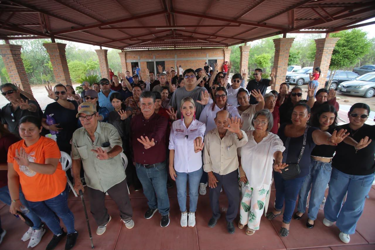 Estrella Palacios recorre El Fuerte y Choix