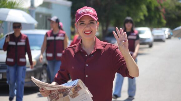 Desde las calles, Estrella Palacios impulsa la organización de Morena en Eldorado y Navolato, Sinaloa