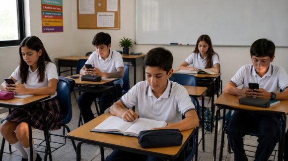 No podemos prohibir, pero hay que poner reglas, límites y supervisión: SEPyC avala restricción de uso de celular en las escuelas de Sinaloa