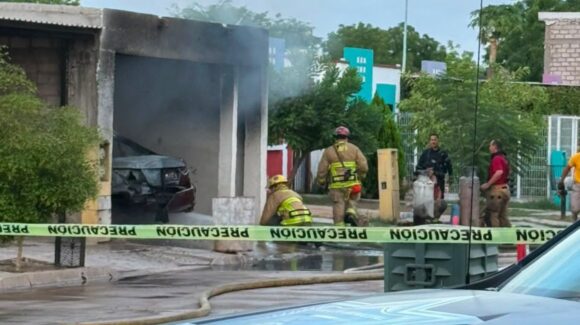 Olga Lidia y Simón fueron trasladados a Guadalajara y Mazatlán; matrimonio lesionado en incendio en Guamúchil