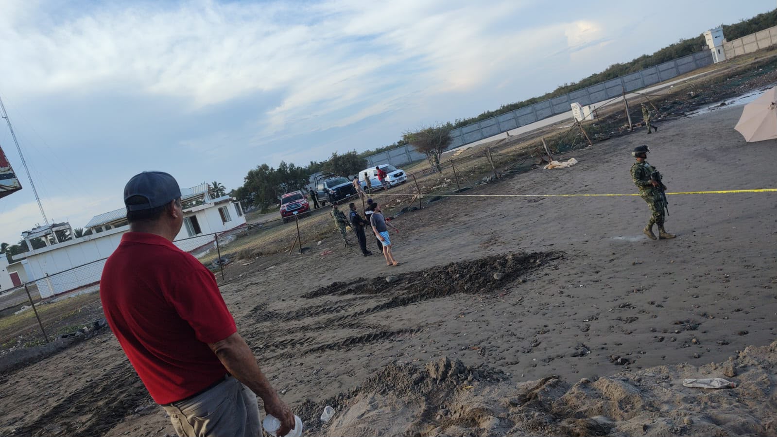 Fallece hombre tras ser rescatado en Boca del Río, Las Glorias, Guasave