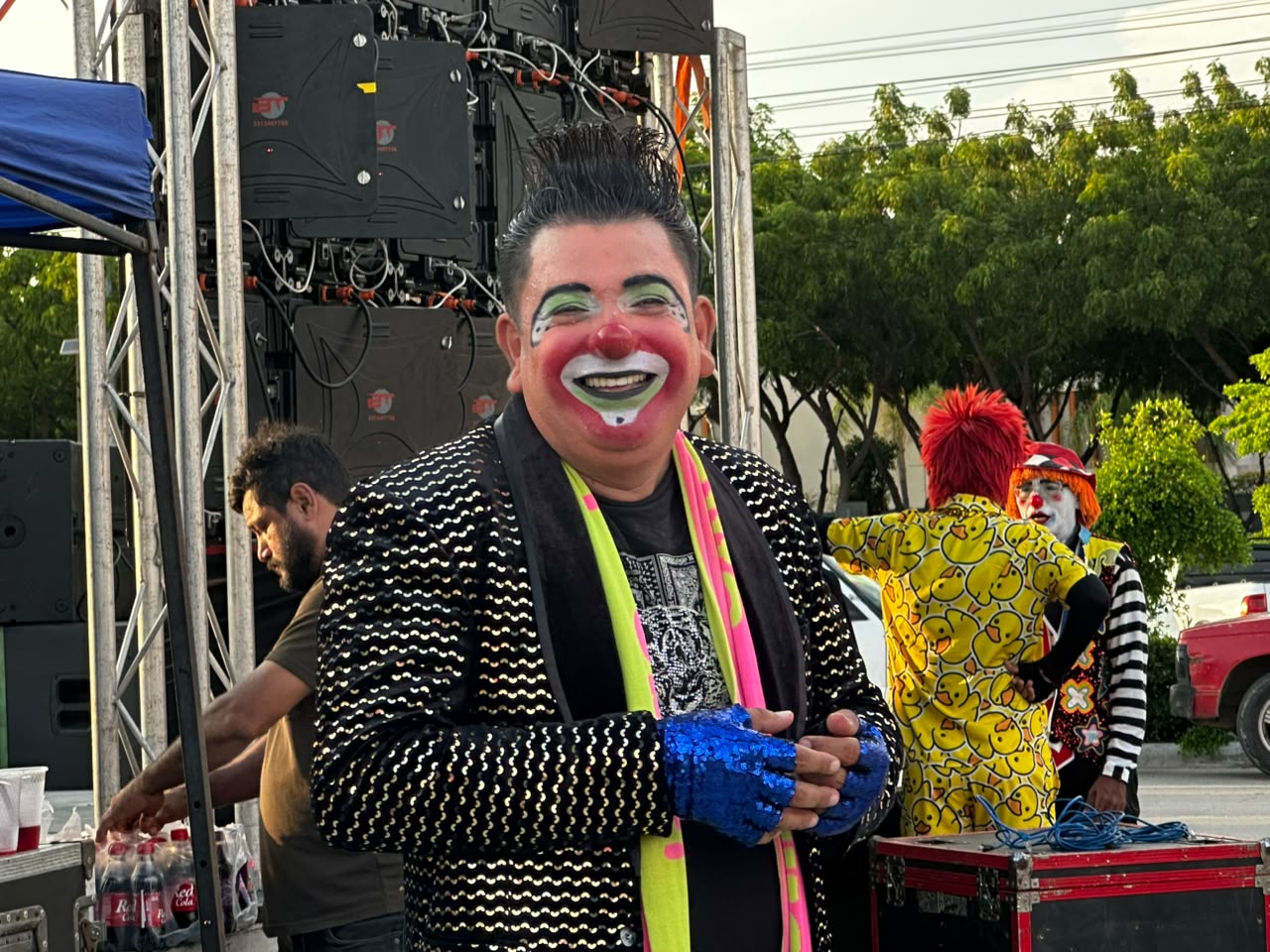 Festejan la trayectoria del payaso Espaguety Jr. en Mazatlán