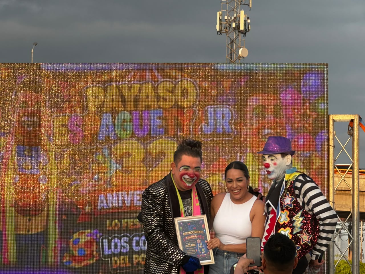 Festejan la trayectoria del payaso Espaguety Jr. en Mazatlán