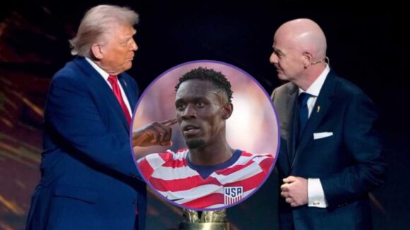 FIFA revierte tarjeta roja a jugador de Estados Unidos tras reclamo de Trump