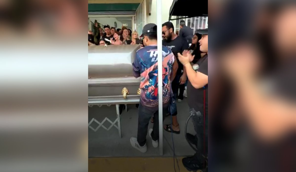 Funeral del músico Darcy Zatarain en Mazatlán