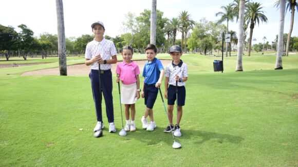Cinco golfistas de Los Mochis representarán a México en el Mundial Infantil de Golf 2026