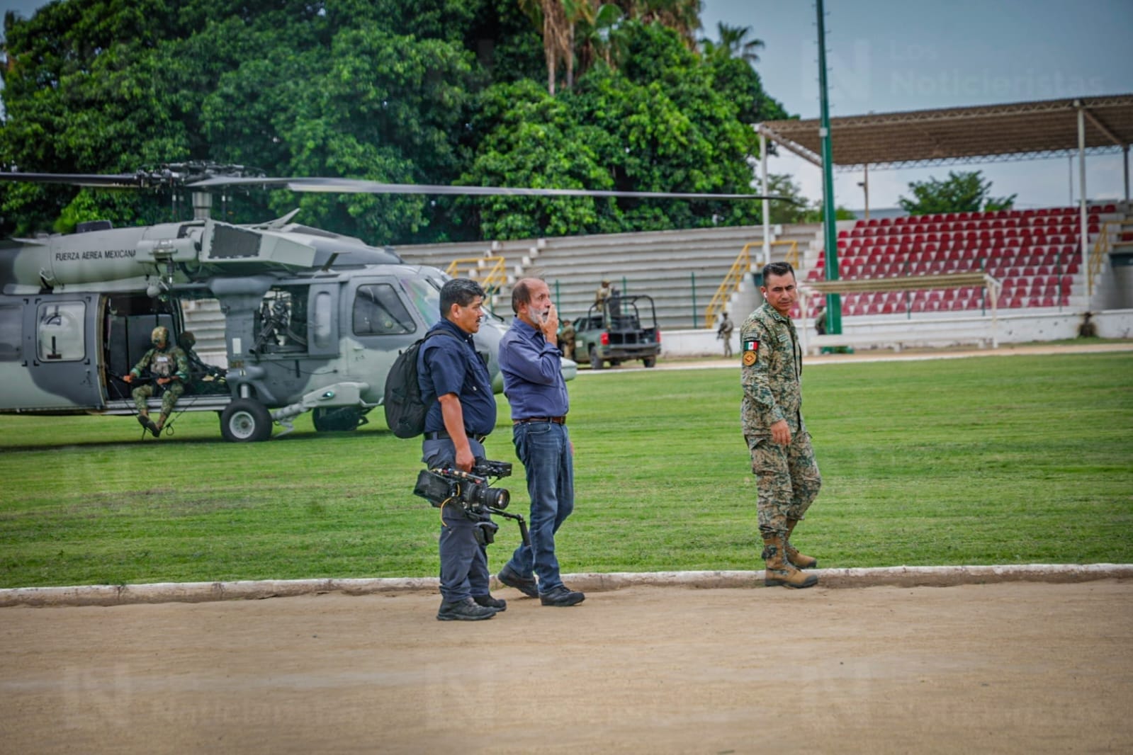 Megamovilización del Ejército en Navolato era por Epigmenio Ibarra, conocido productor y periodista