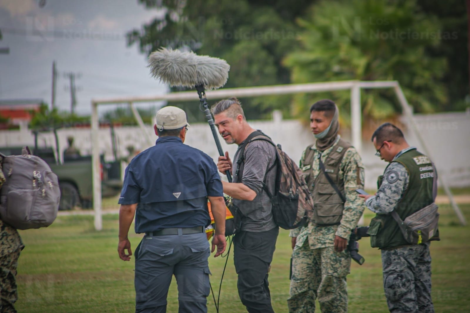 Megamovilización del Ejército en Navolato era por Epigmenio Ibarra, conocido productor y periodista