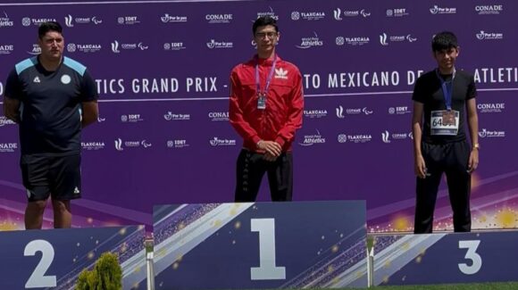 Gran segunda jornada para Sinaloa en el Grand Prix de Paratletismo 2026 en Tlaxcala