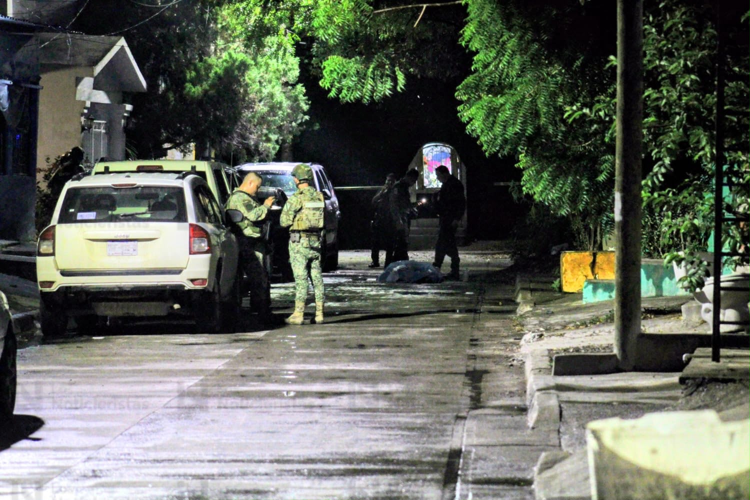 Hombre ejecutado en la Lico Velarde, Mazatlán