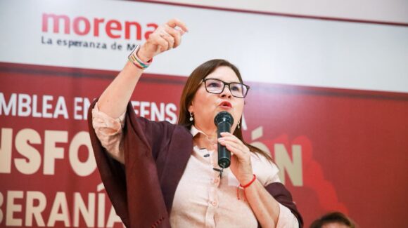 Imelda Castro llama a militantes de Morena a conducirse con honestidad y respetar los principios del movimiento