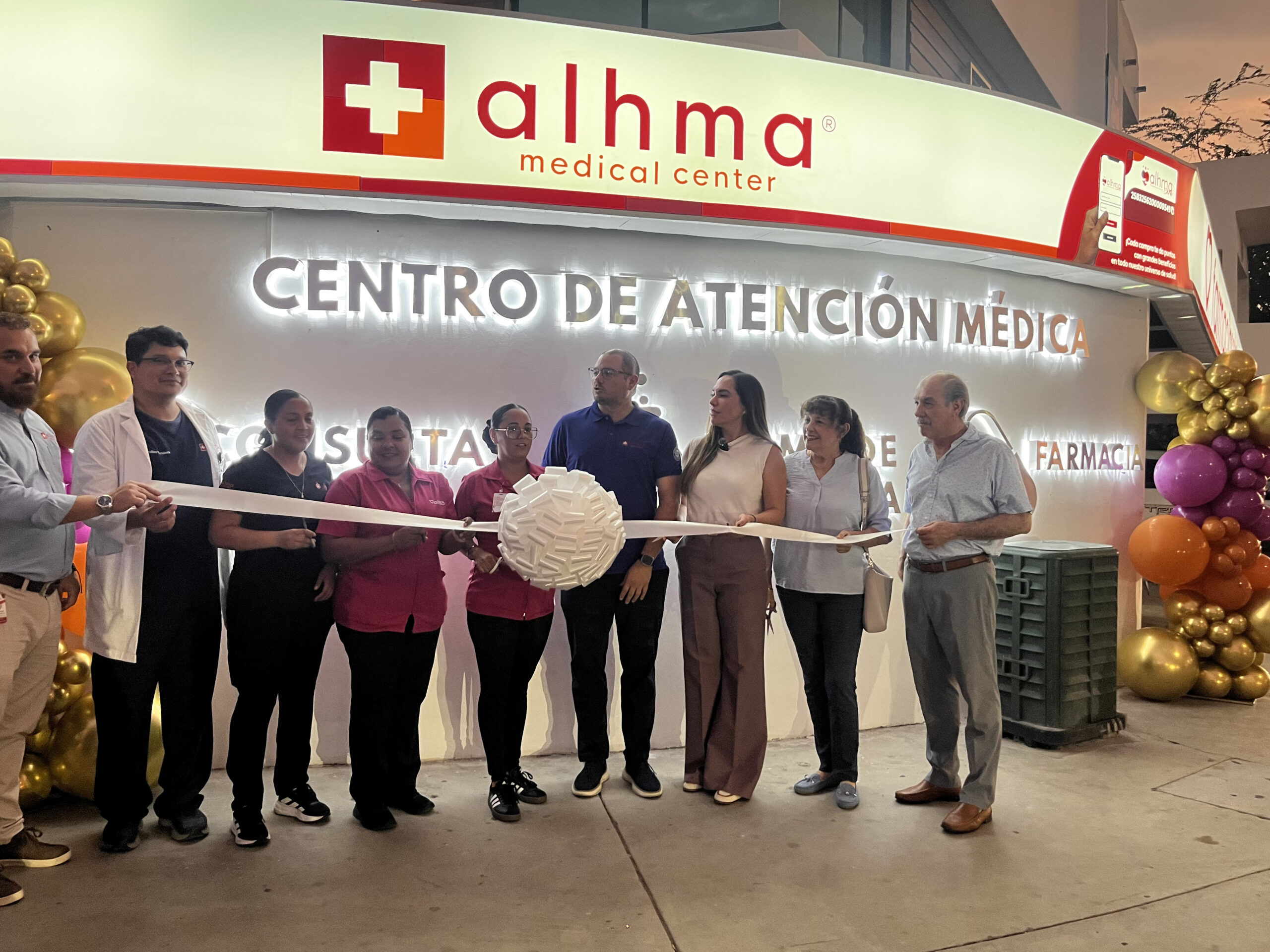 Inauguración del Centro de Atención Médica del Hospital Alhma en Mazatlán