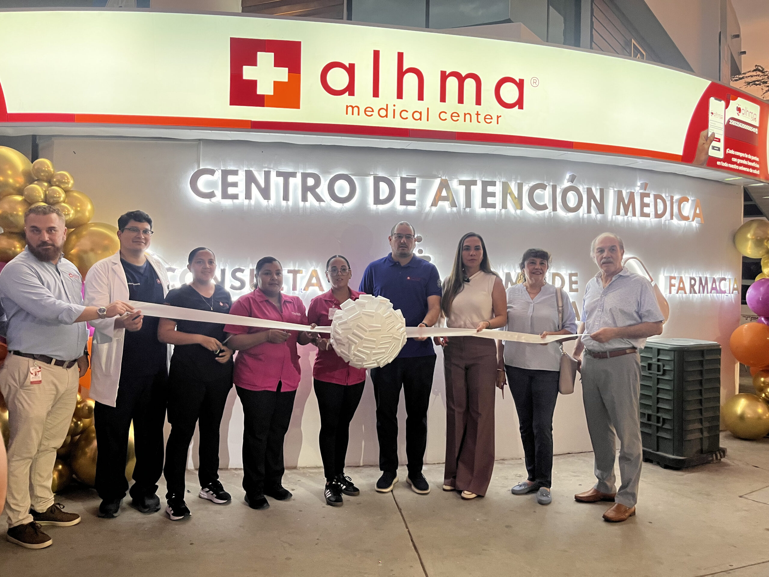 Inauguración del Centro de Atención Médica del Hospital Alhma en Mazatlán