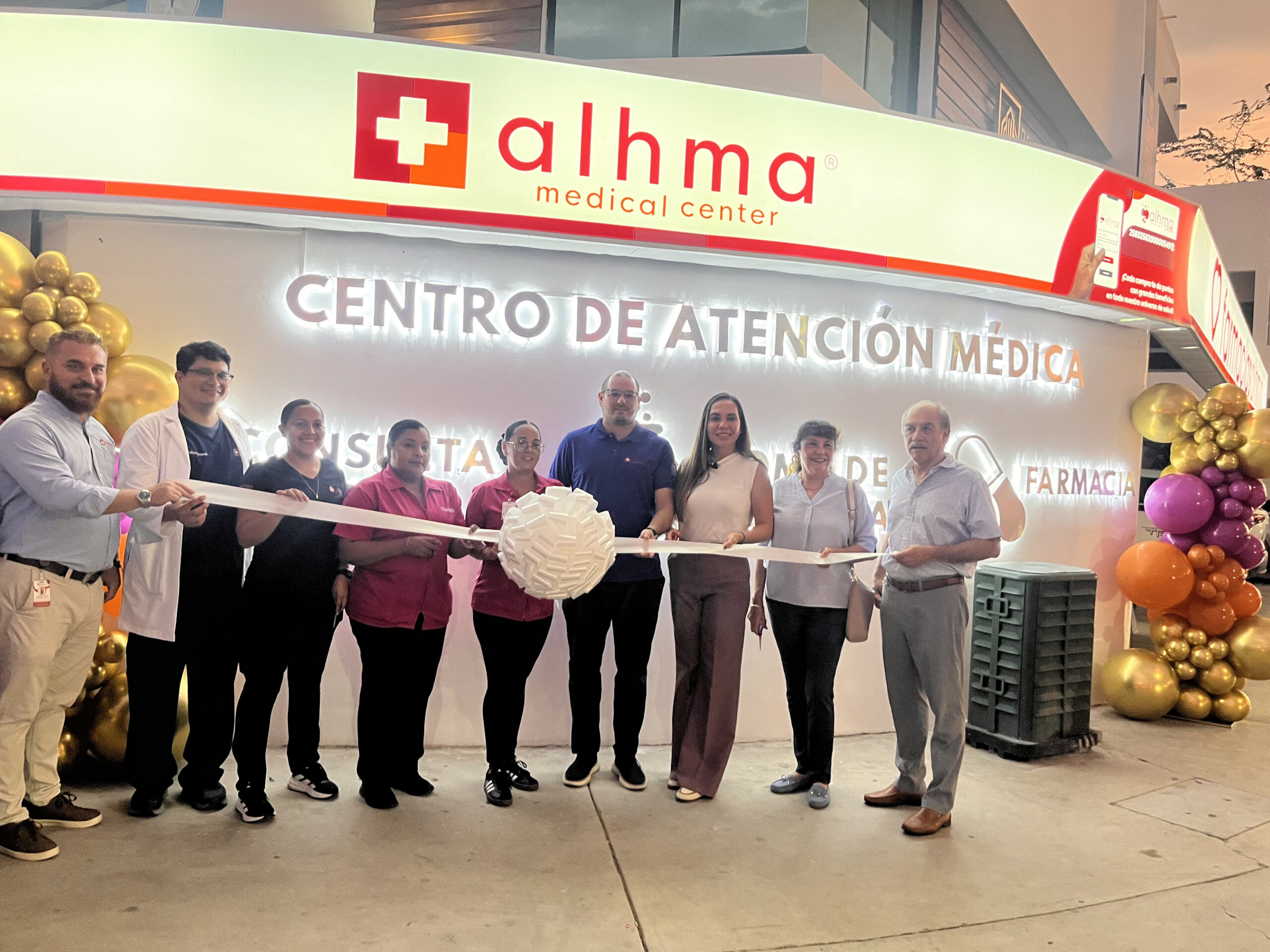 Inauguración del Centro de Atención Médica del Hospital Alhma en Mazatlán