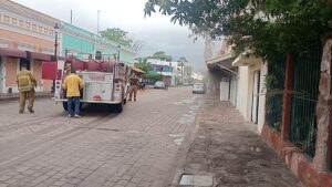 incendio en comercio del centro historico de mocorito sinaloa