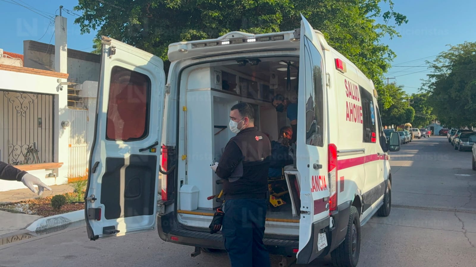 Se registra incendio en una vivienda en el sector Scally de LosMochis