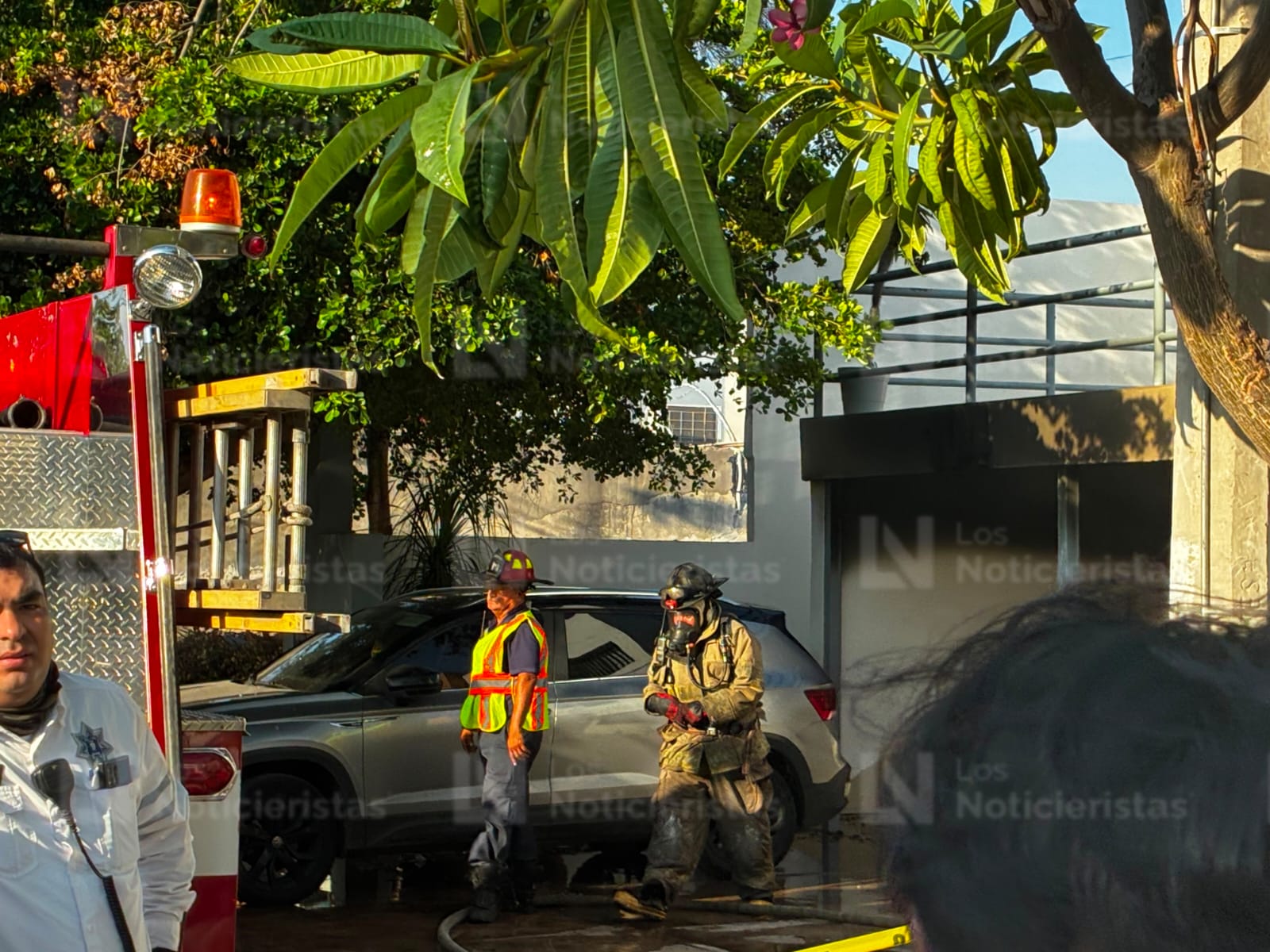 Se registra incendio en una vivienda en el sector Scally de LosMochis