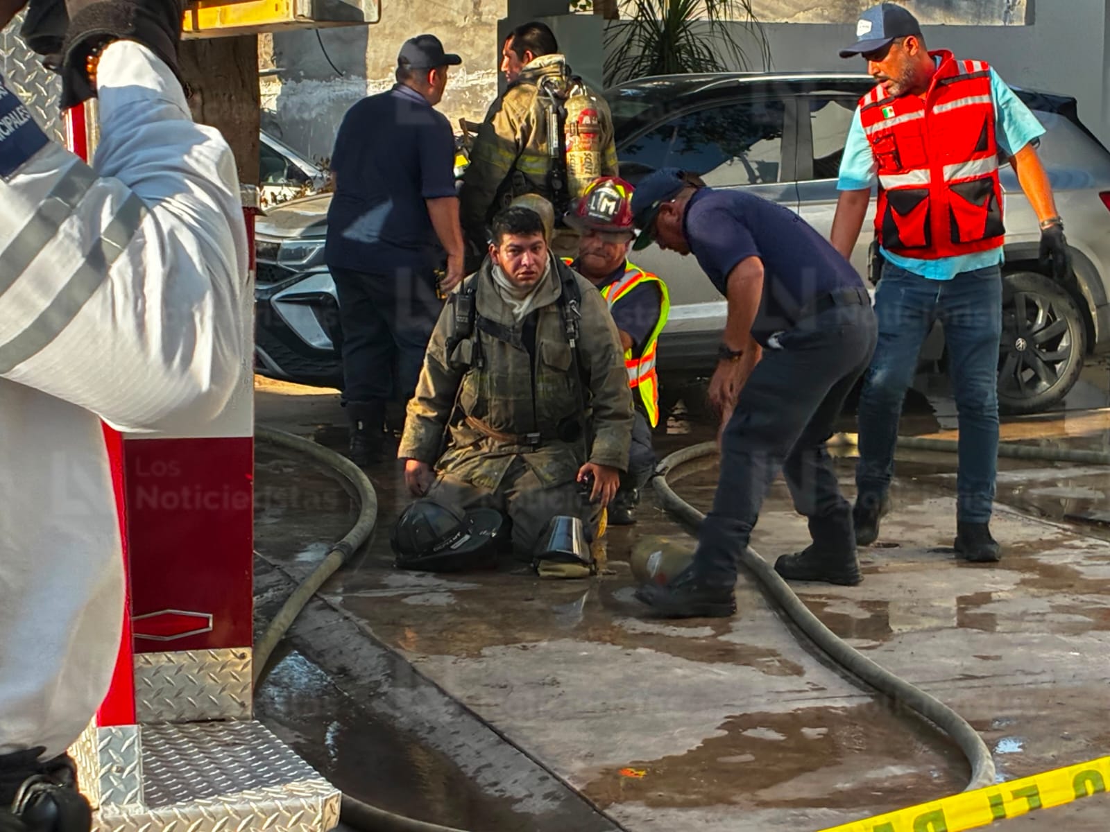 Se registra incendio en una vivienda en el sector Scally de LosMochis