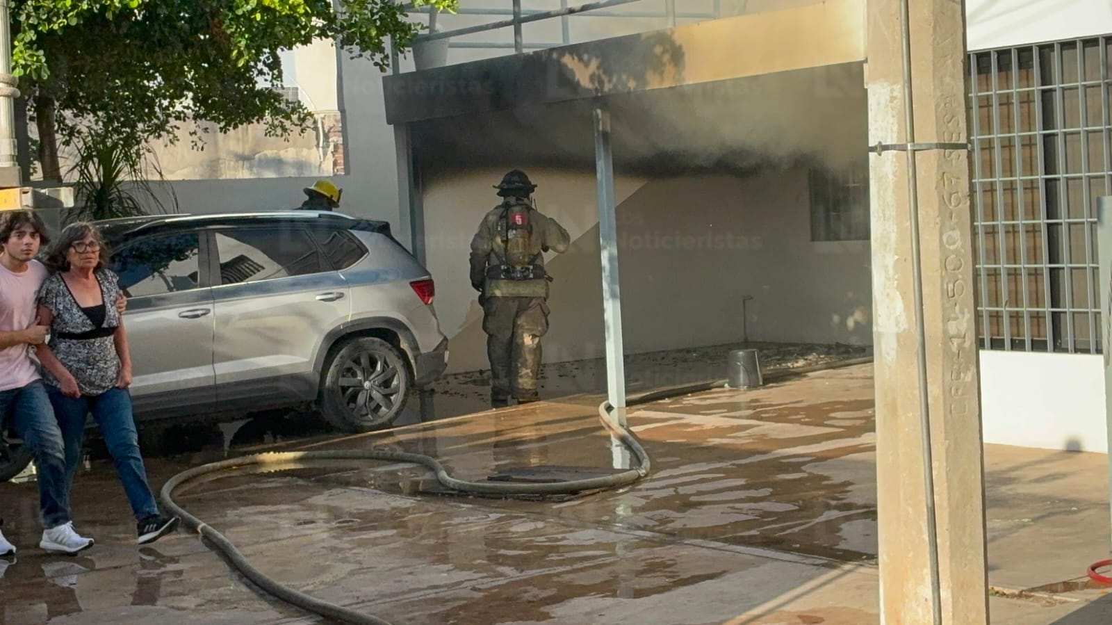 Se registra incendio en una vivienda en el sector Scally de LosMochis