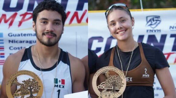 Sinaloenses ganan medallas para México en el Tour Norceca de Voleibol en Honduras