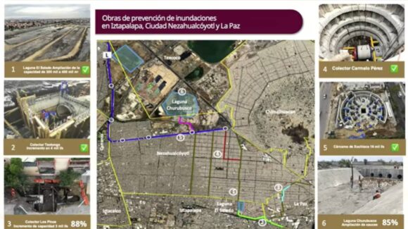 Gobierno federal invertirá 11,200 mdp en obras hidráulicas para evitar inundaciones en el Valle de México