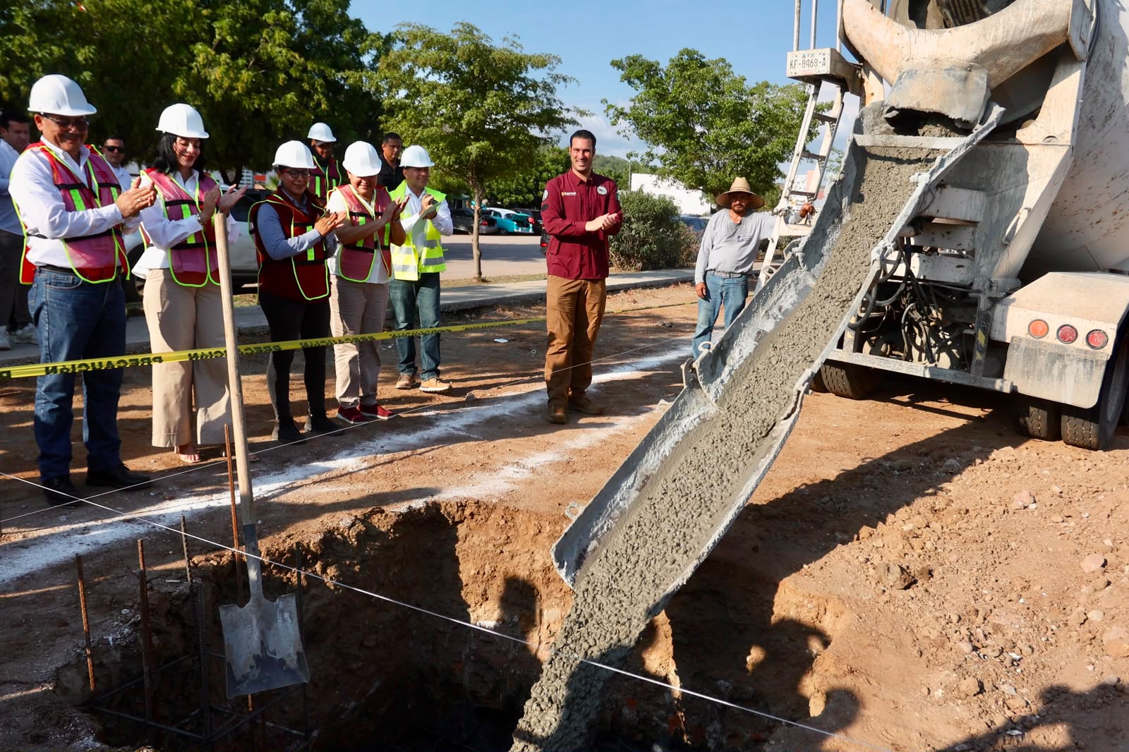 Inicia construccion de Centro Comunitario "México Imparable" en Pradera Dorada 5, en Mazatlán