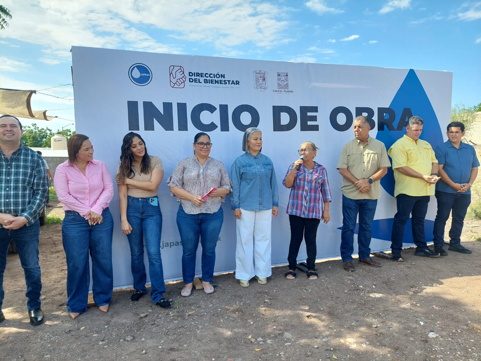 Inician construcción de red de drenaje Guamúchil