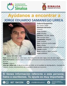 Identifican a hombre asesinado por el camino que va al dique de La Primavera en Culiacán