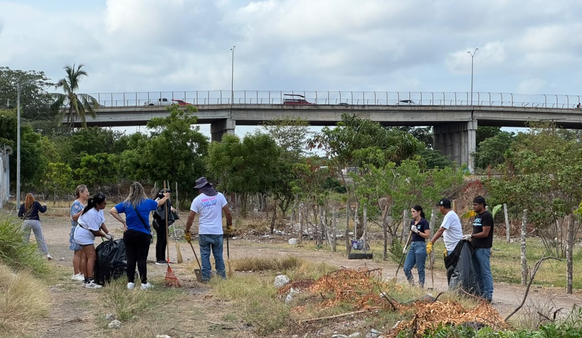 Jornada de limpieza en Mazatlán