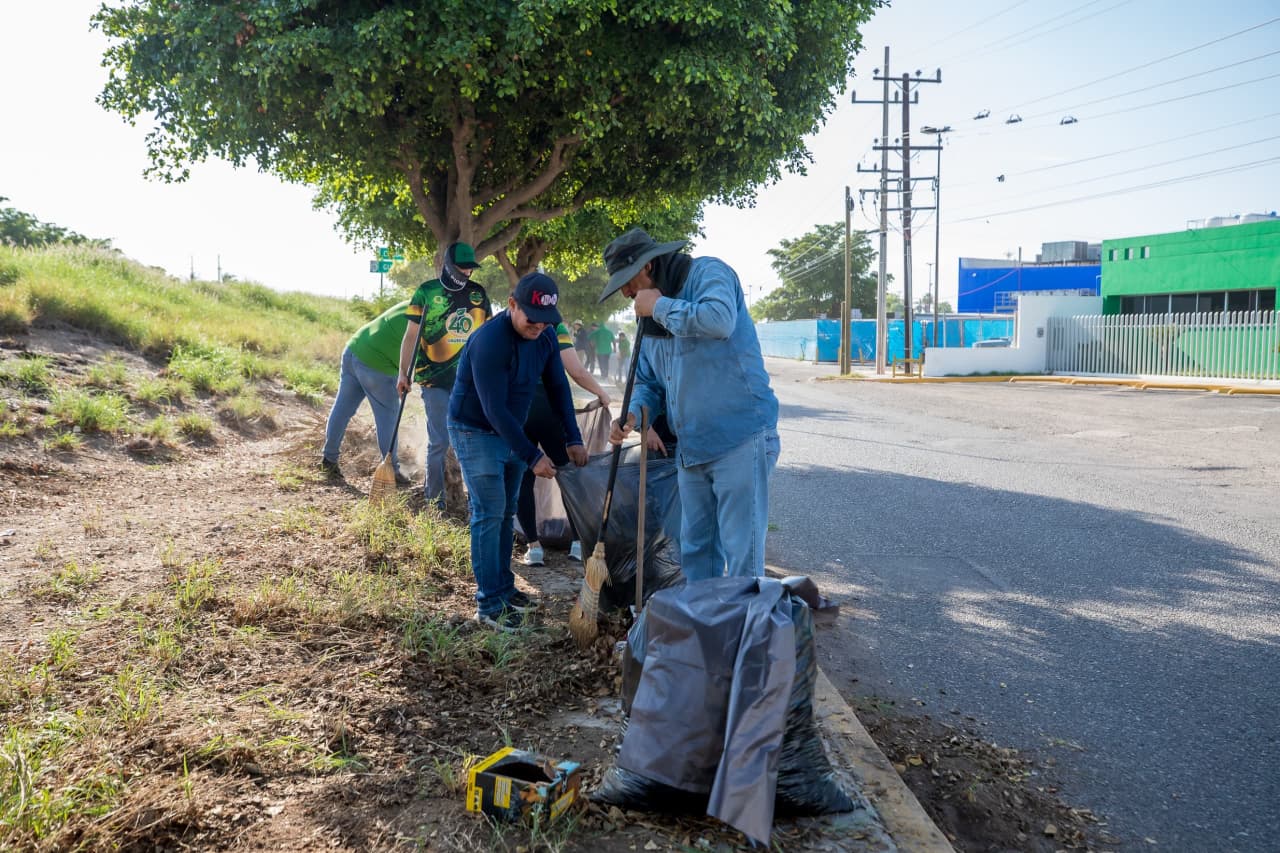 Jornada de limpieza de Guasave