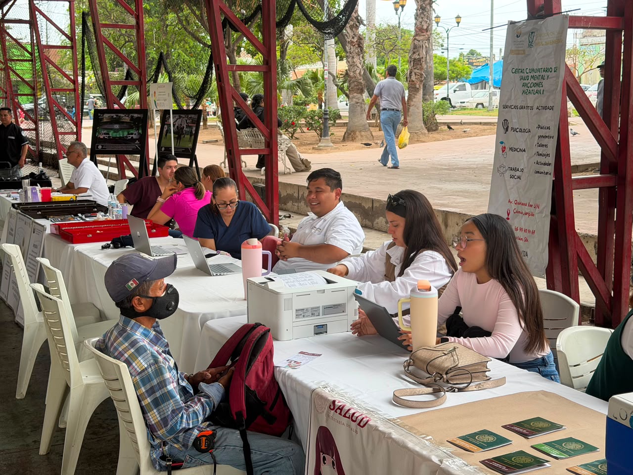 Jornada de Paz en colonia Benito Juárez, en Mazatlán